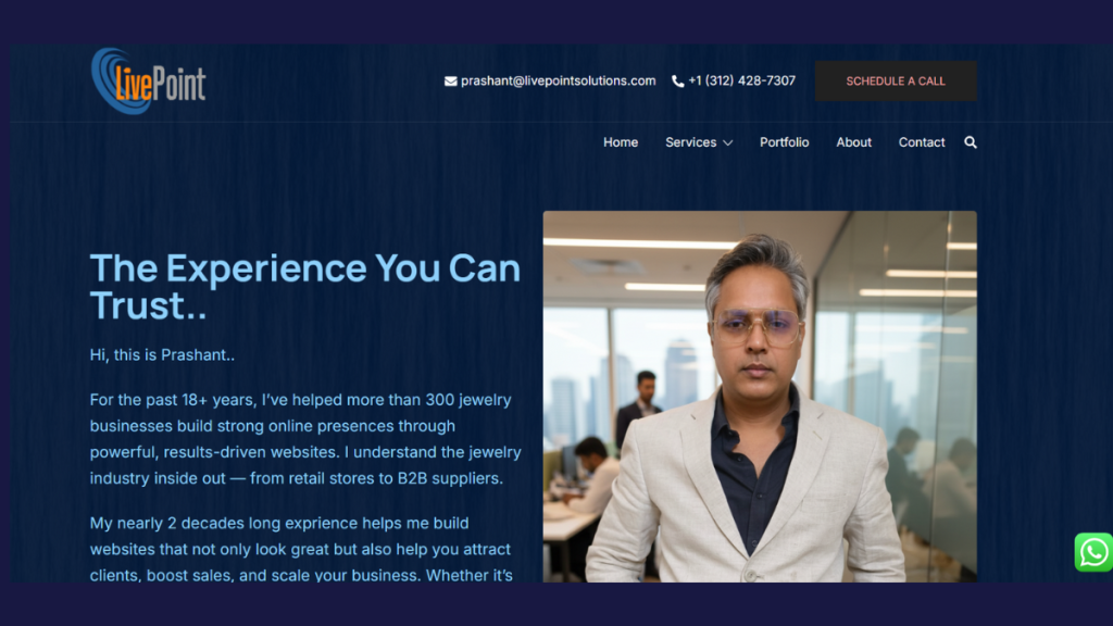 Best Digital Marketing Agencies for Jewelers - Website Photo